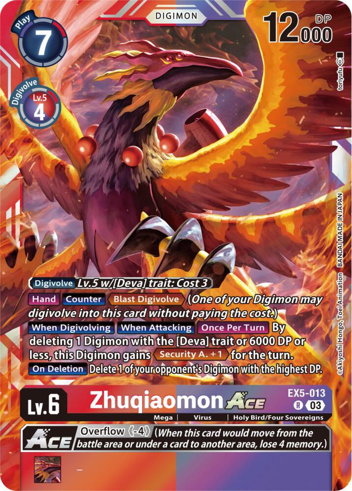 Zhuqiaomon ACE (EX5-013 R) (EX-05)
