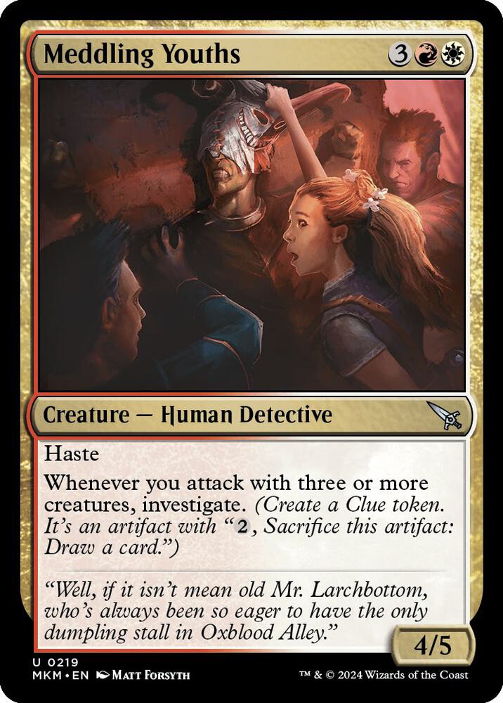 Meddling Youths (219) (MKM)