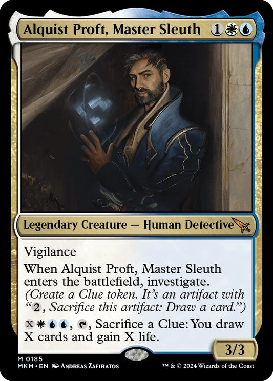 Image for Alquist Proft, Master Sleuth (185) (MKM) - Magic: The Gathering