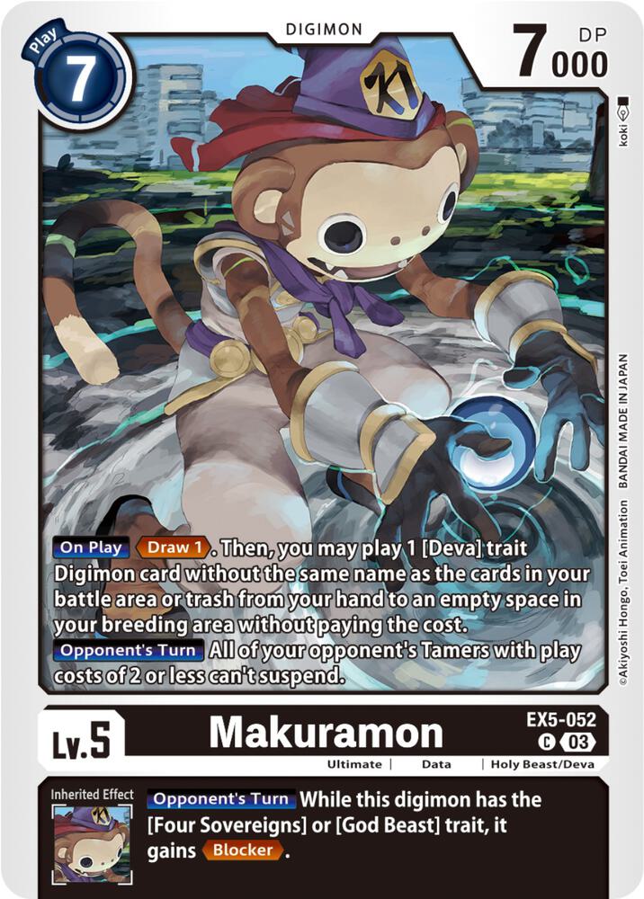 Makuramon (EX5-052 C) (EX-05)
