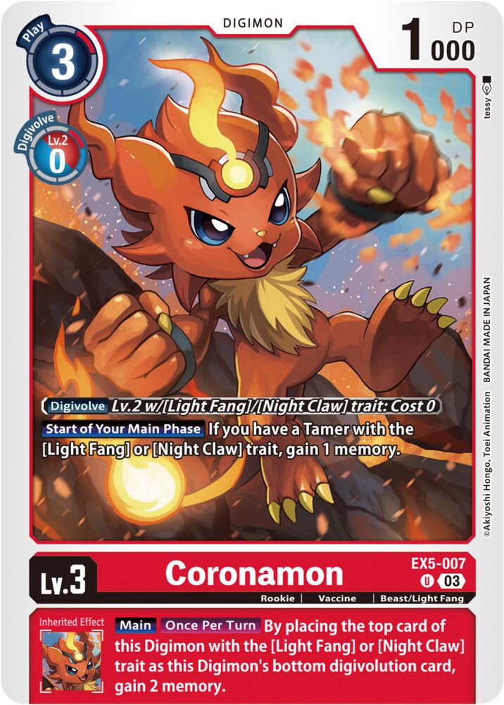 Coronamon (EX5-007 U) (EX-05)
