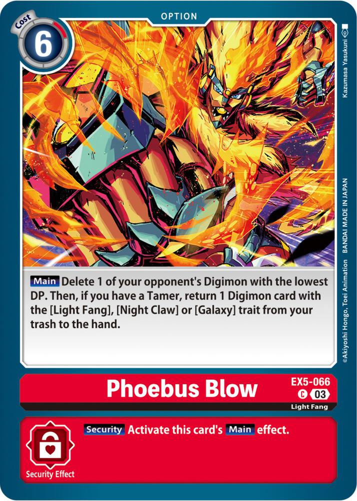Phoebus Blow (EX5-066 C) (EX-05)