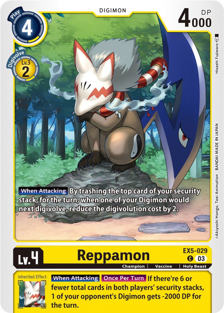 Reppamon (EX5-029 C) (EX-05)