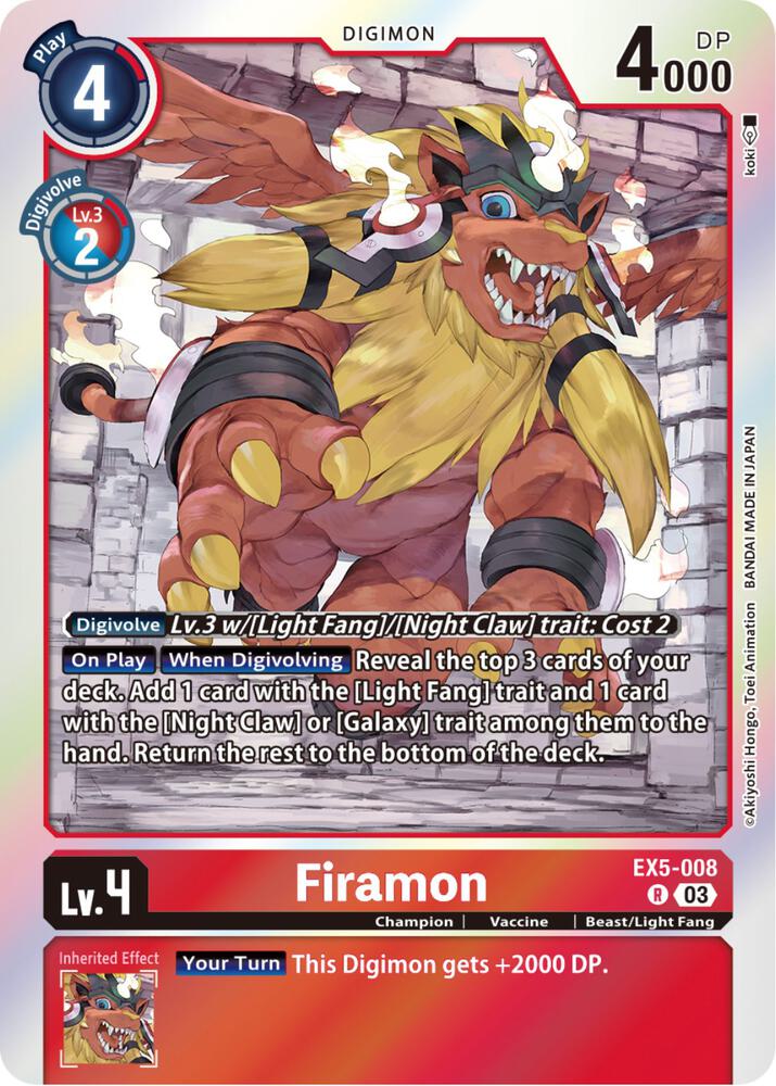 Firamon (EX5-008 R) (EX-05)