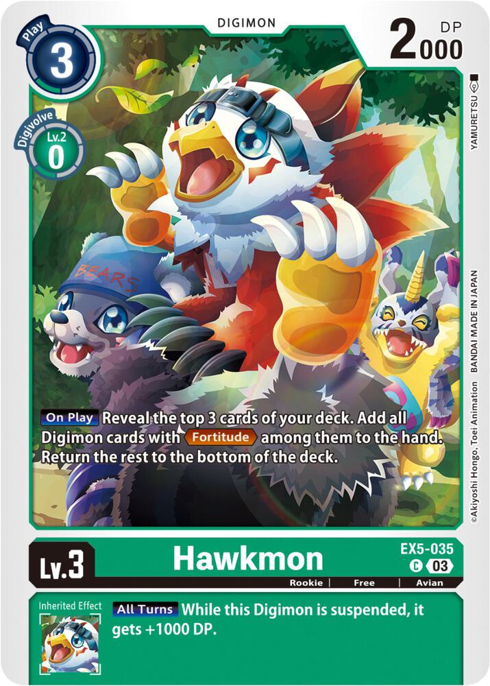 Hawkmon (EX5-035 C) (EX-05)