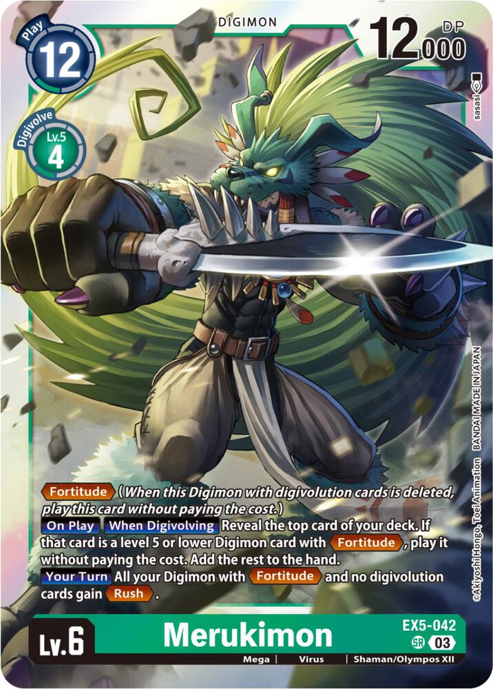 Merukimon (EX5-042 SR) (EX-05)