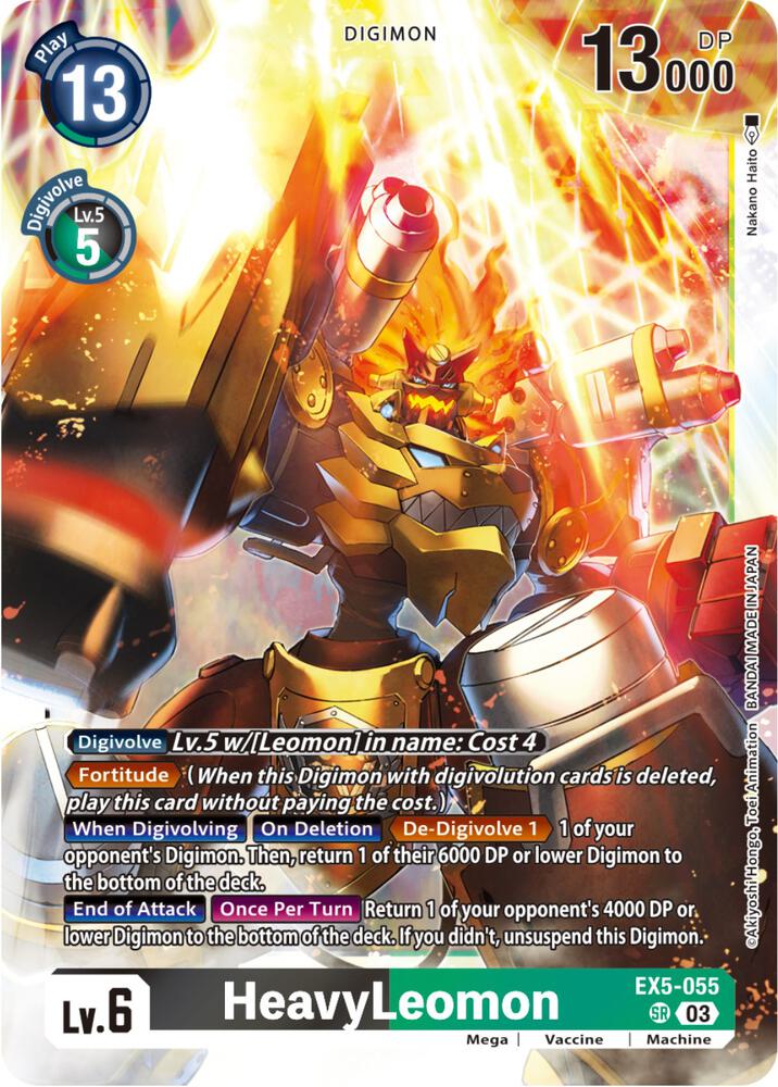 HeavyLeomon (EX5-055 SR) (EX-05)