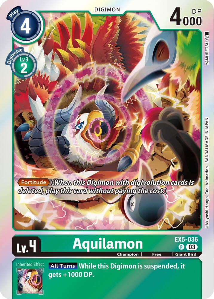 Aquilamon (EX5-036 R) (EX-05)