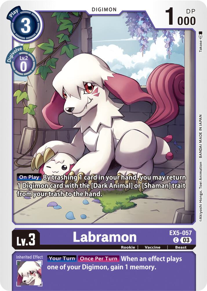 Labramon (EX5-057 C) (EX-05)