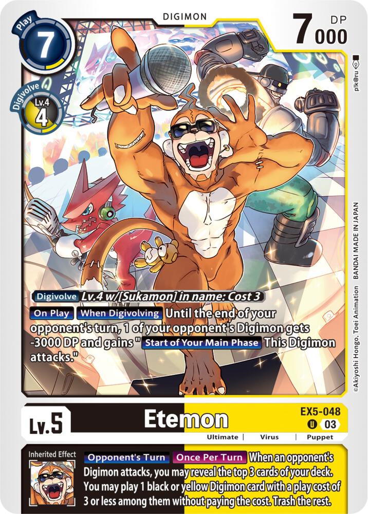 Etemon (EX5-048 U) (EX-05)