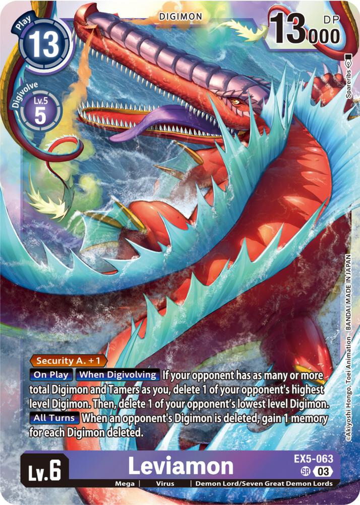 Leviamon (EX5-063 SR) (EX-05)