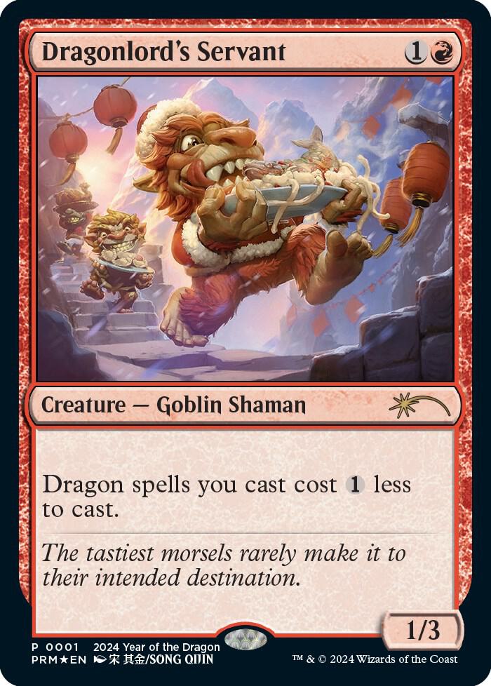 Dragonlord's Servant (Year of the Dragon 2024) (1) (SSP)