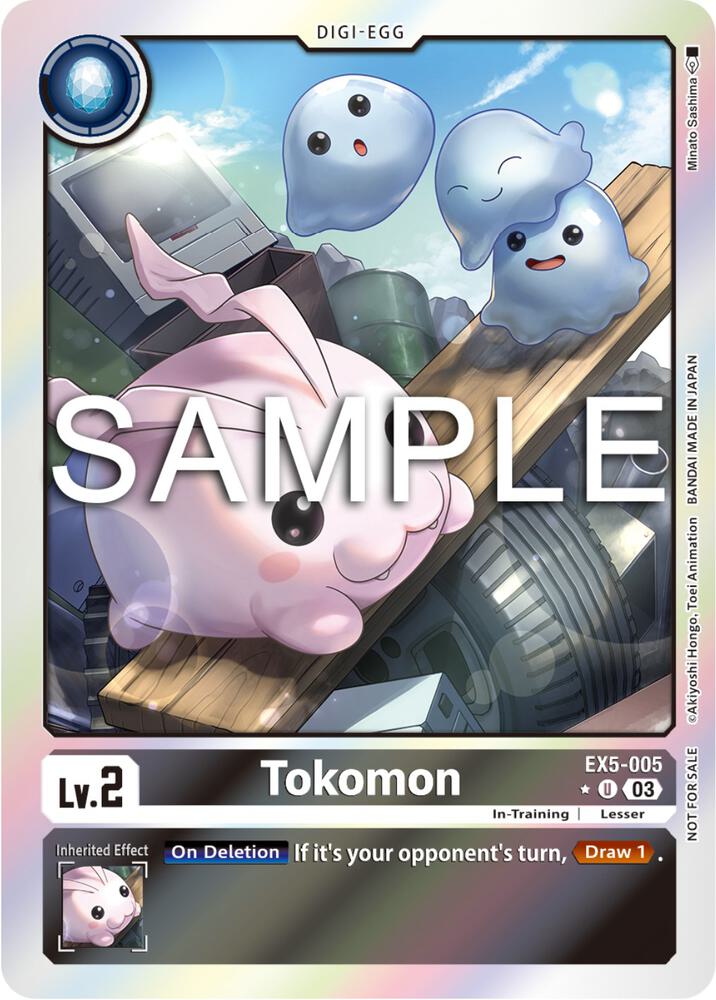 Tokomon (Animal Colosseum Box Promotion Pack) (EX5-005 U) (EX-05)