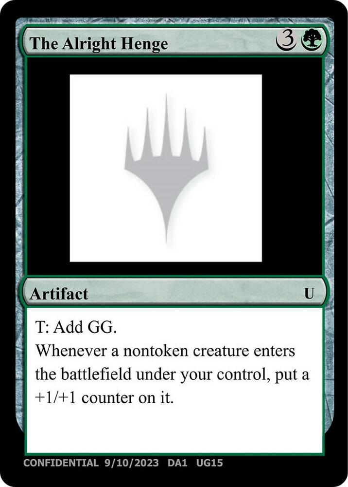 The Alright Henge (UNK)