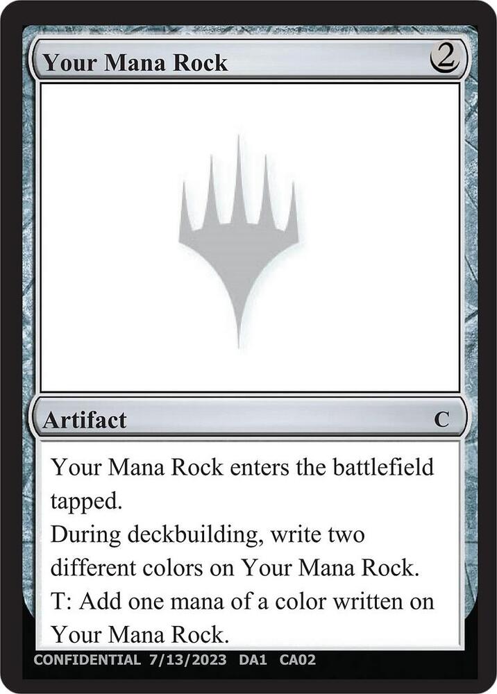 Your Mana Rock (UNK)
