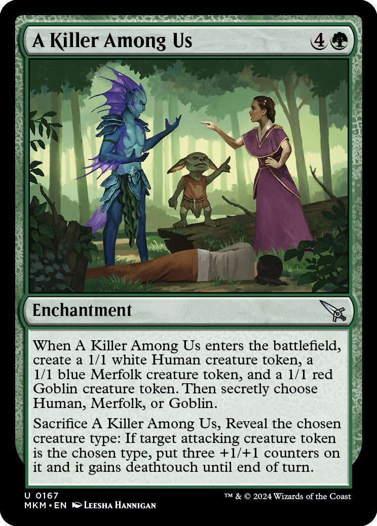 Image for A Killer Among Us (167) (MKM) - Magic: The Gathering