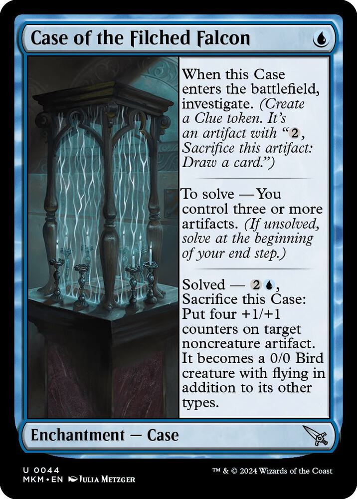 Case of the Filched Falcon (44) (MKM)