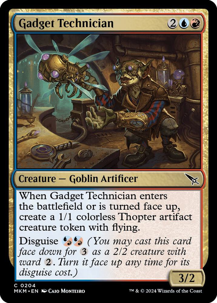 Gadget Technician (204) (MKM)