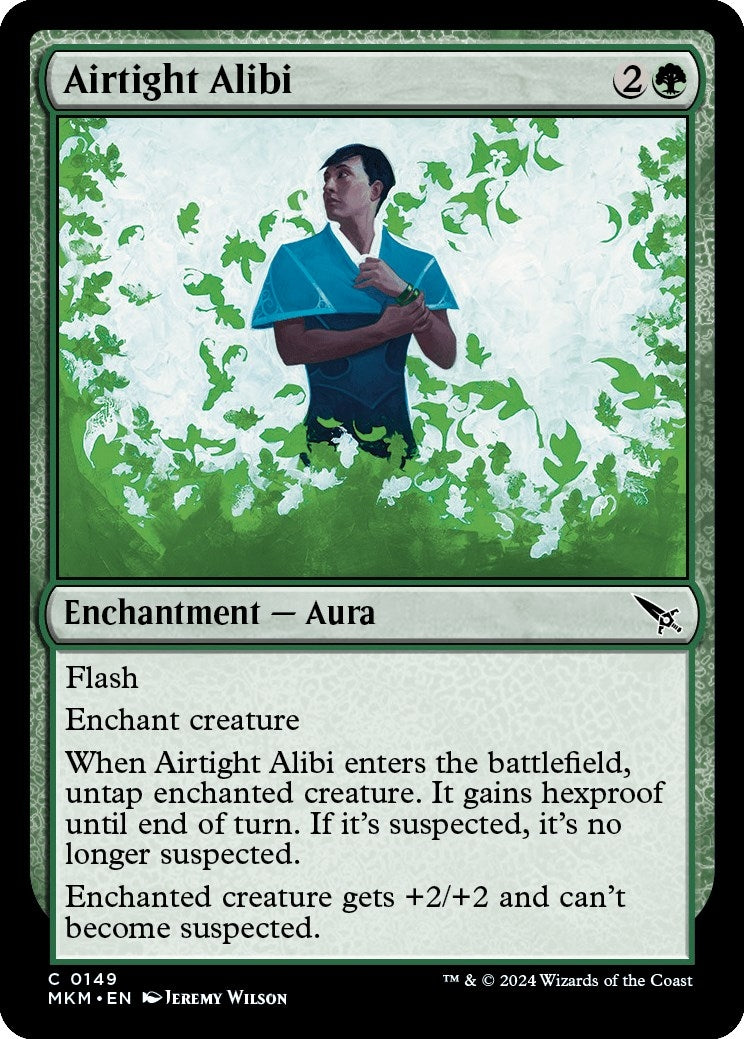 Image for Airtight Alibi (149) (MKM) - Magic: The Gathering