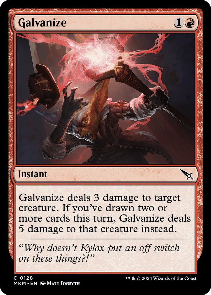 Galvanize (128) (MKM)