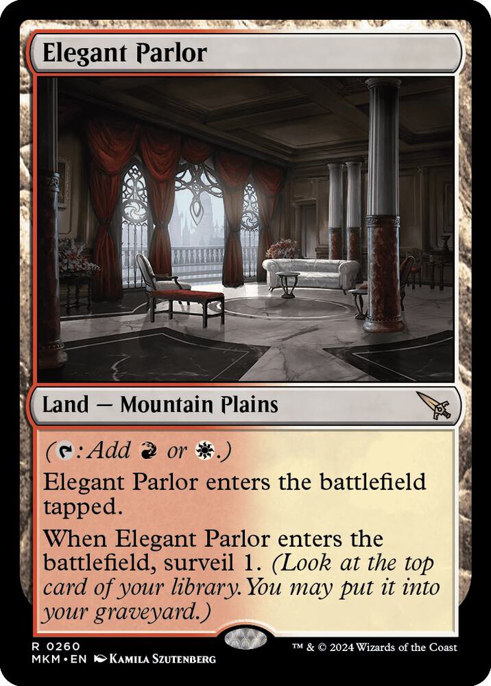 Elegant Parlor (260) (MKM)