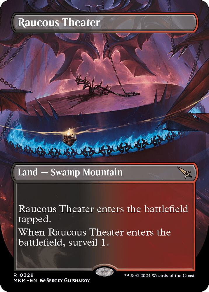 Raucous Theater (Borderless) (329) (MKM)