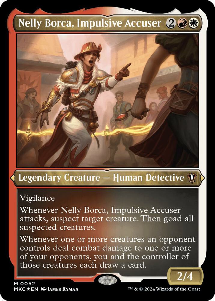 Nelly Borca, Impulsive Accuser (Display Commander) - Thick Stock (52) (MKC)