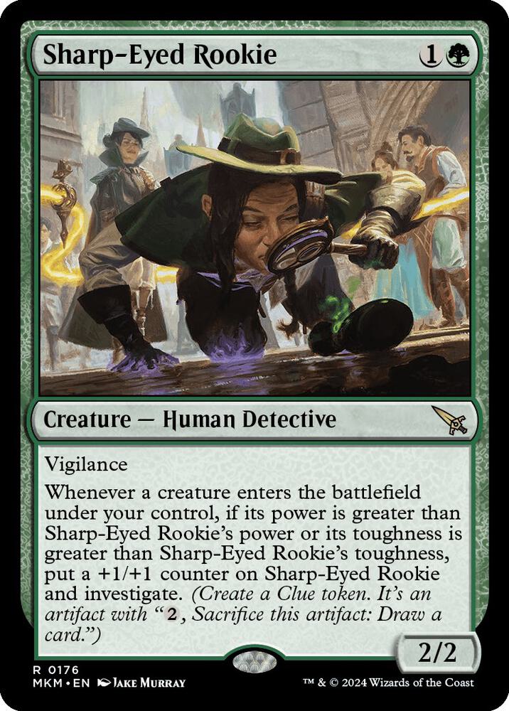 Sharp-Eyed Rookie (176) (MKM)