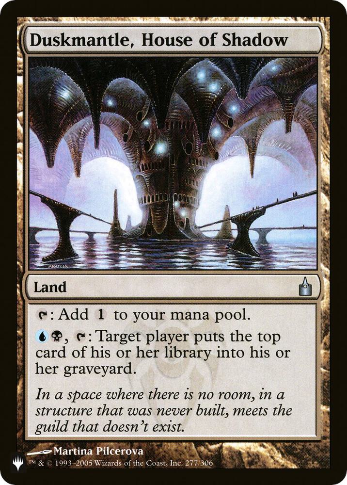 Duskmantle, House of Shadow (277/306) (LIST)