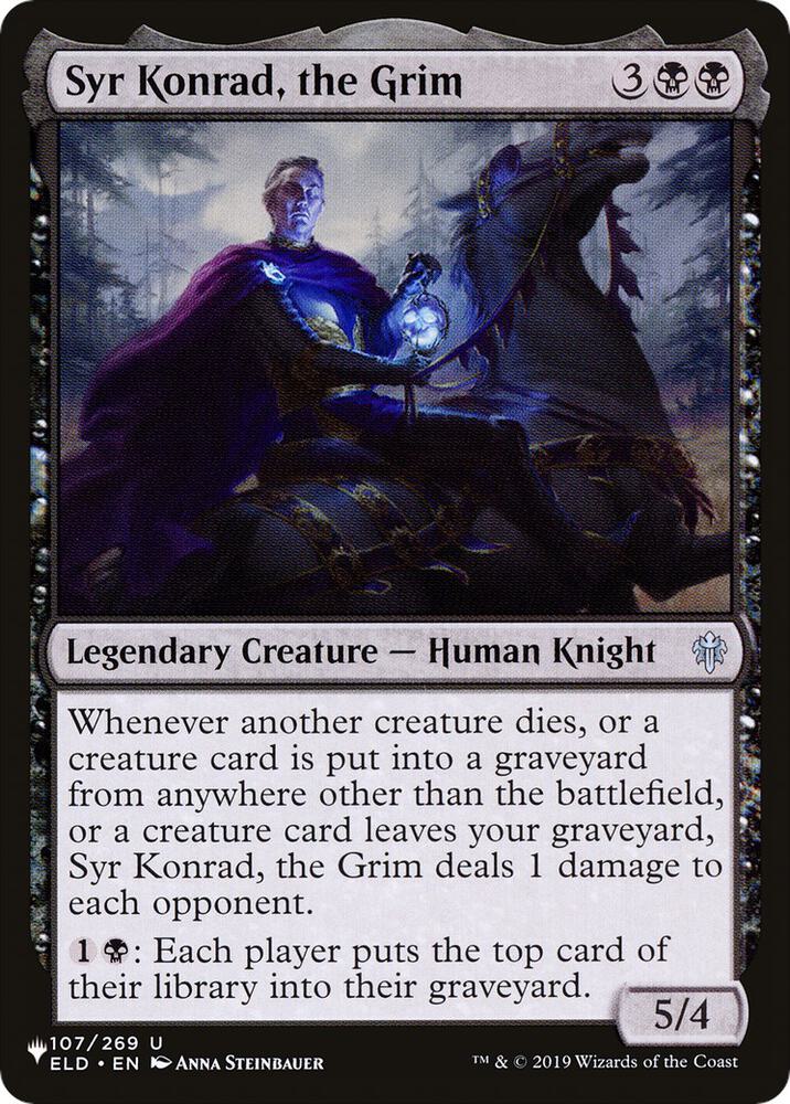 Syr Konrad, the Grim (107/269) (LIST)