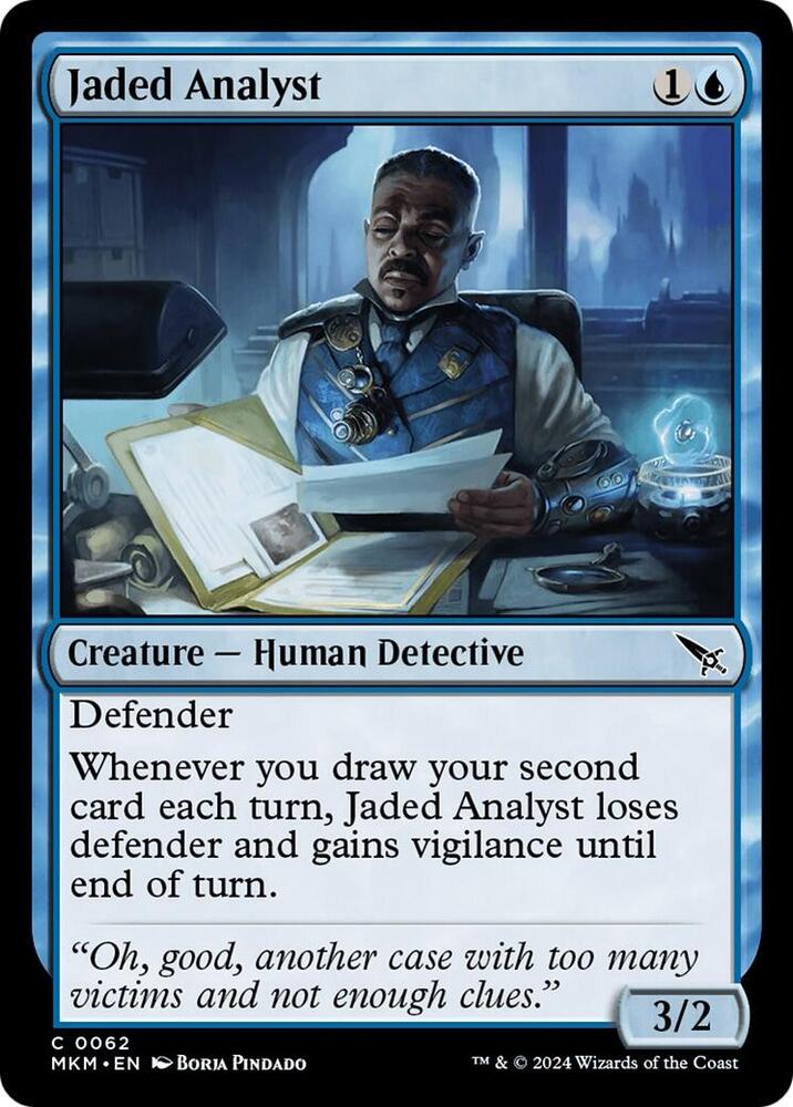 Jaded Analyst (62) (MKM)