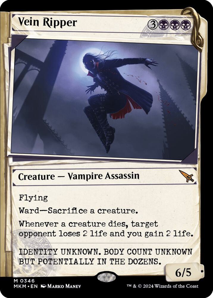 Vein Ripper (Showcase) (346) (MKM)