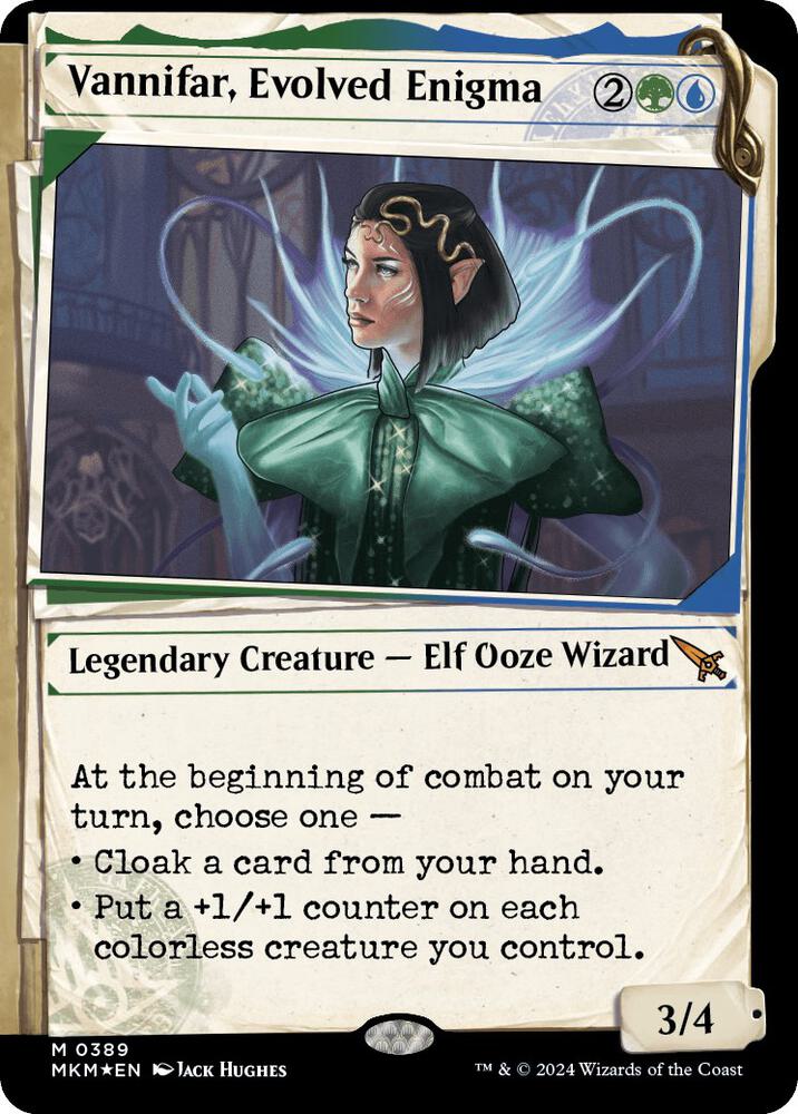 Vannifar, Evolved Enigma (Showcase) (Invisible Ink) (389) (MKM)