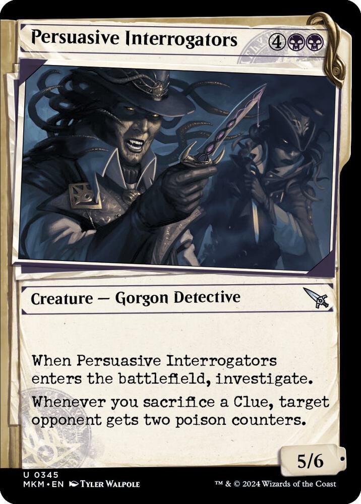 Persuasive Interrogators (Showcase) (345) (MKM)