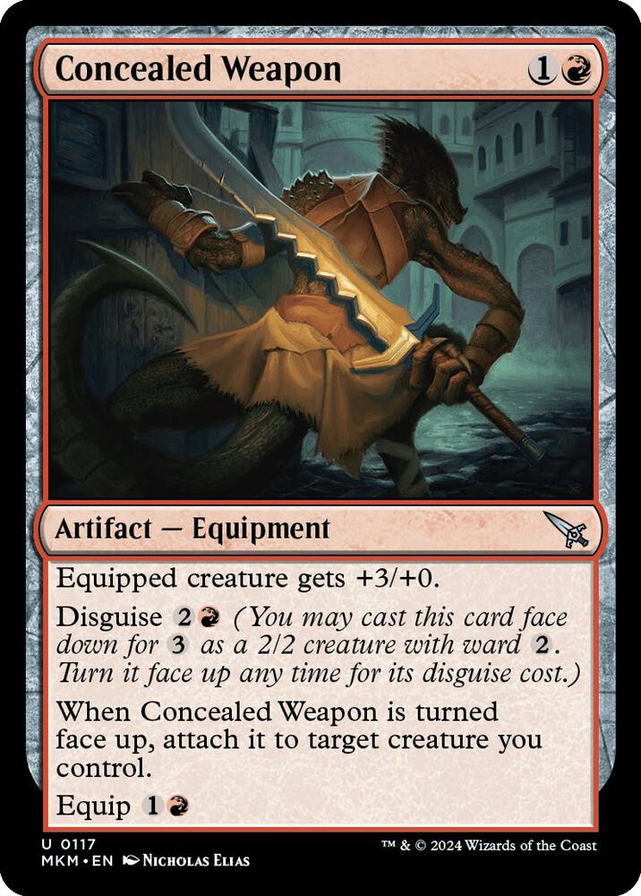 Concealed Weapon (117) (MKM)