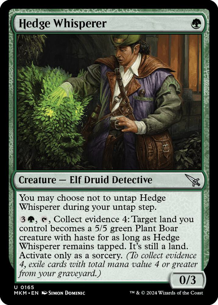 Hedge Whisperer (165) (MKM)