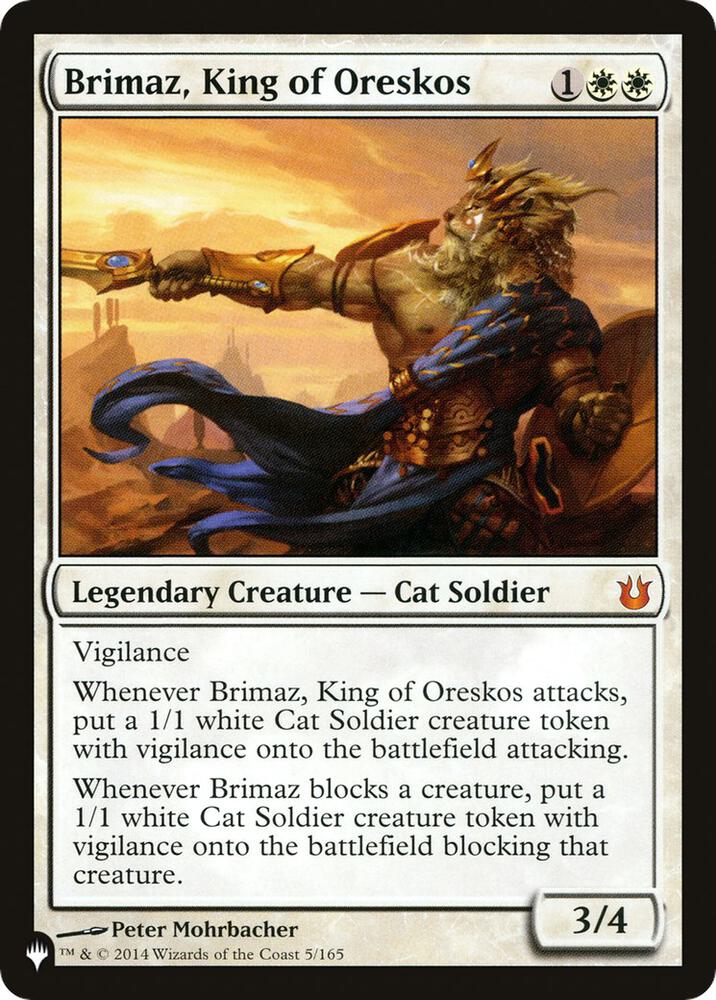 Brimaz, King of Oreskos (5/165) (LIST)