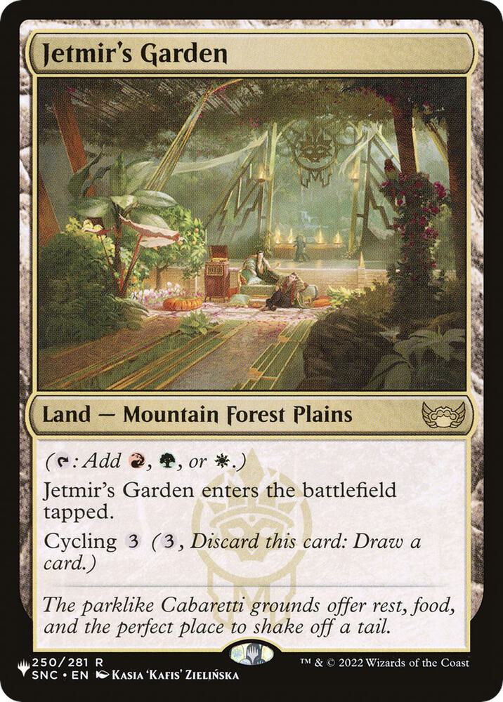 Jetmir's Garden (250/281) (LIST)