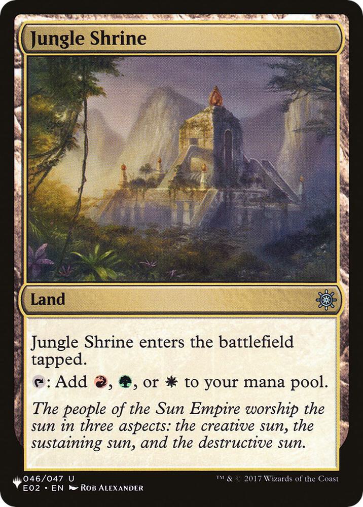 Jungle Shrine (E02) (046/047) (LIST)
