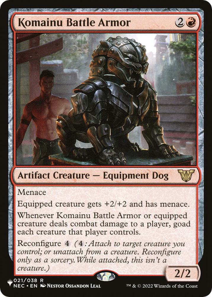 Komainu Battle Armor (021/038) (LIST)