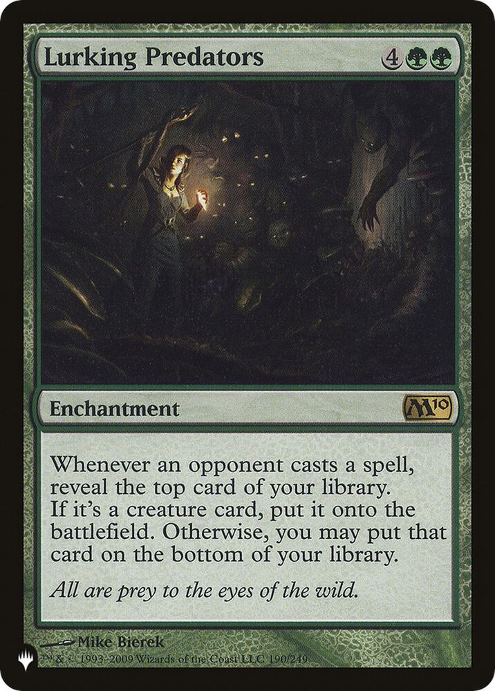 Lurking Predators (190/249) (LIST)