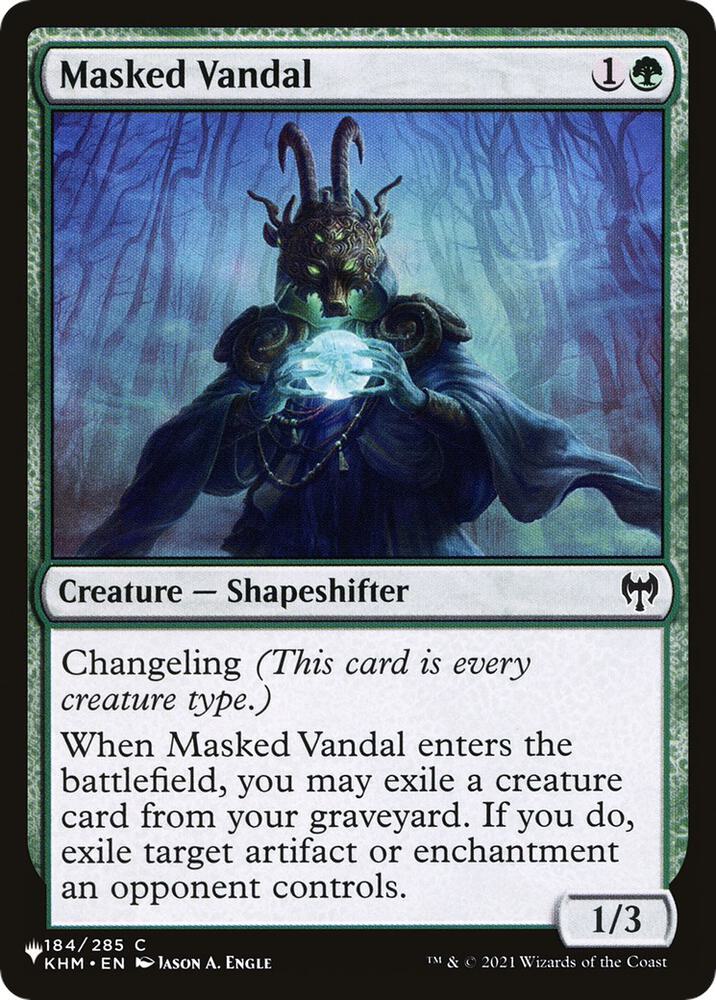 Masked Vandal (184) (LIST)