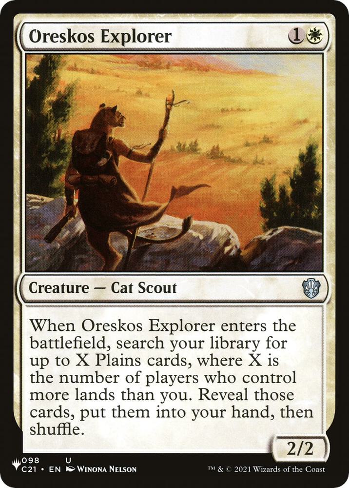 Oreskos Explorer (098/081) (LIST)