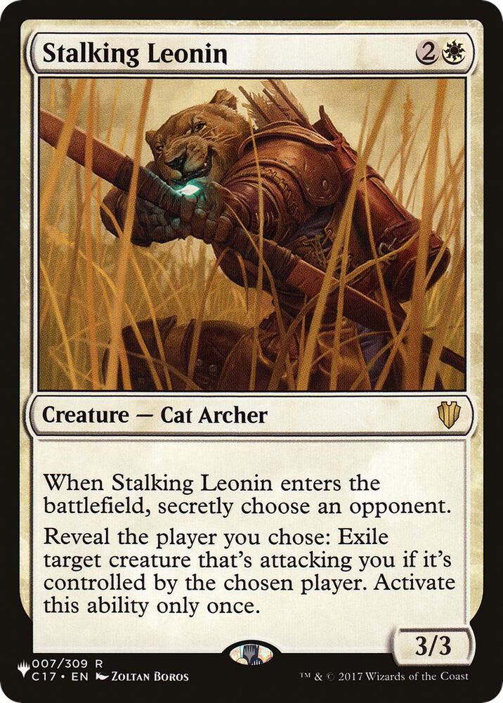 Stalking Leonin (007/309) (LIST)