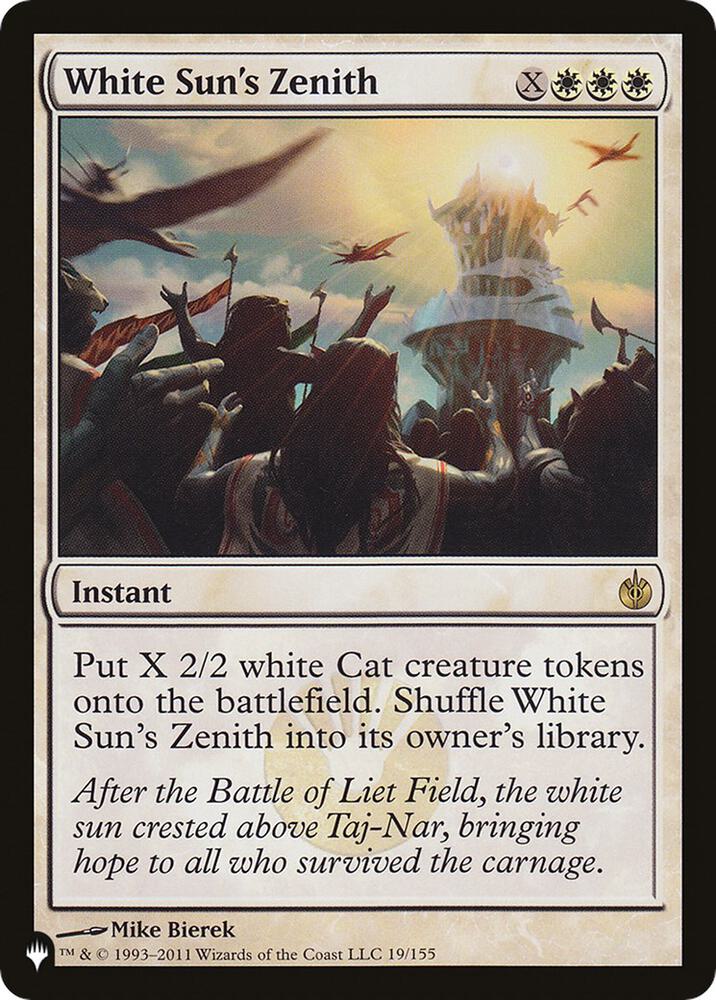 White Sun's Zenith (19/155) (LIST)