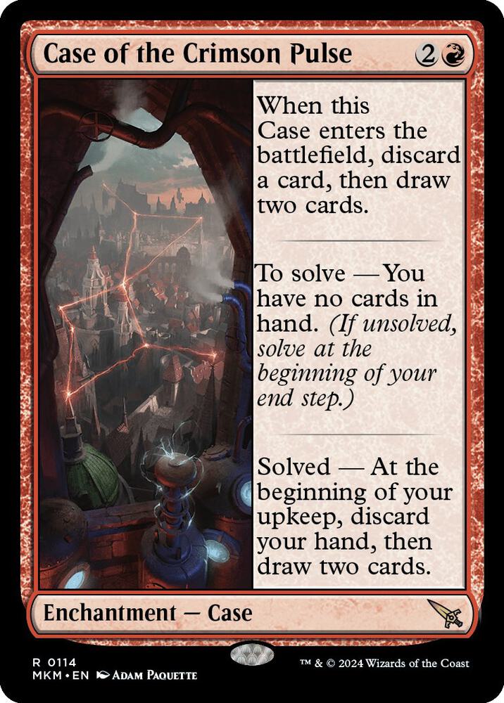 Case of the Crimson Pulse (114) (MKM)