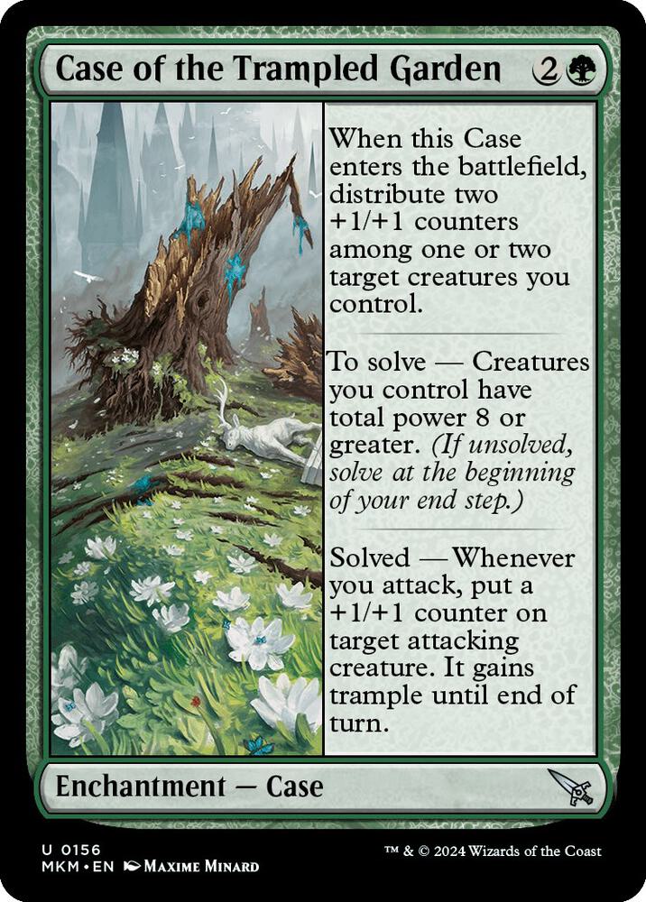Case of the Trampled Garden (156) (MKM)