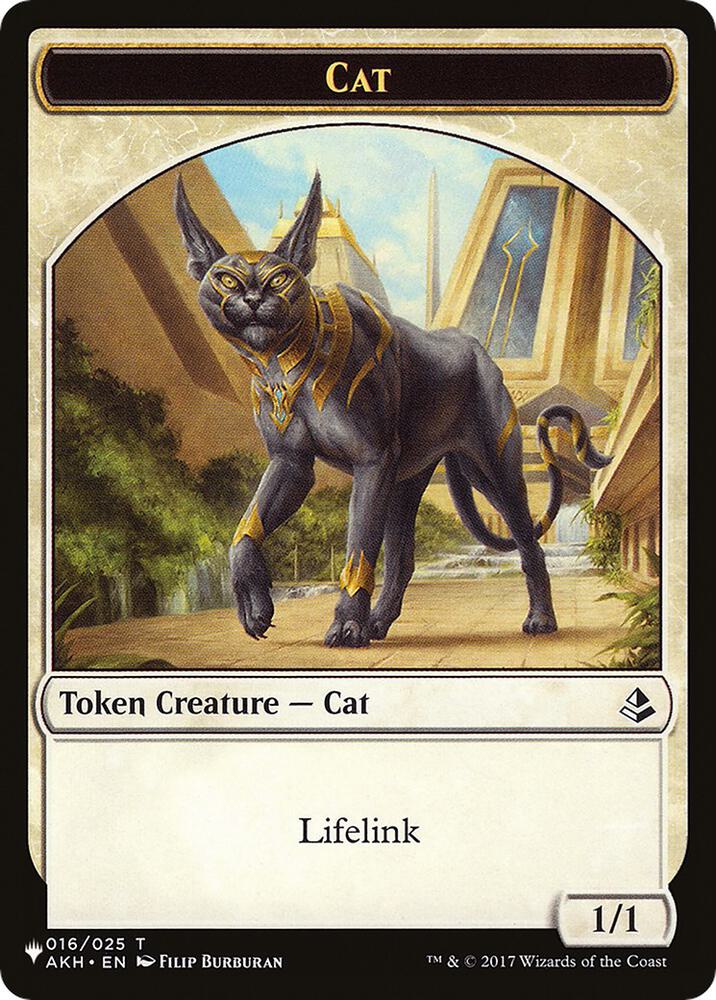 Cat (016) // Citizen Double-Sided Token (16 // 12) (LIST)
