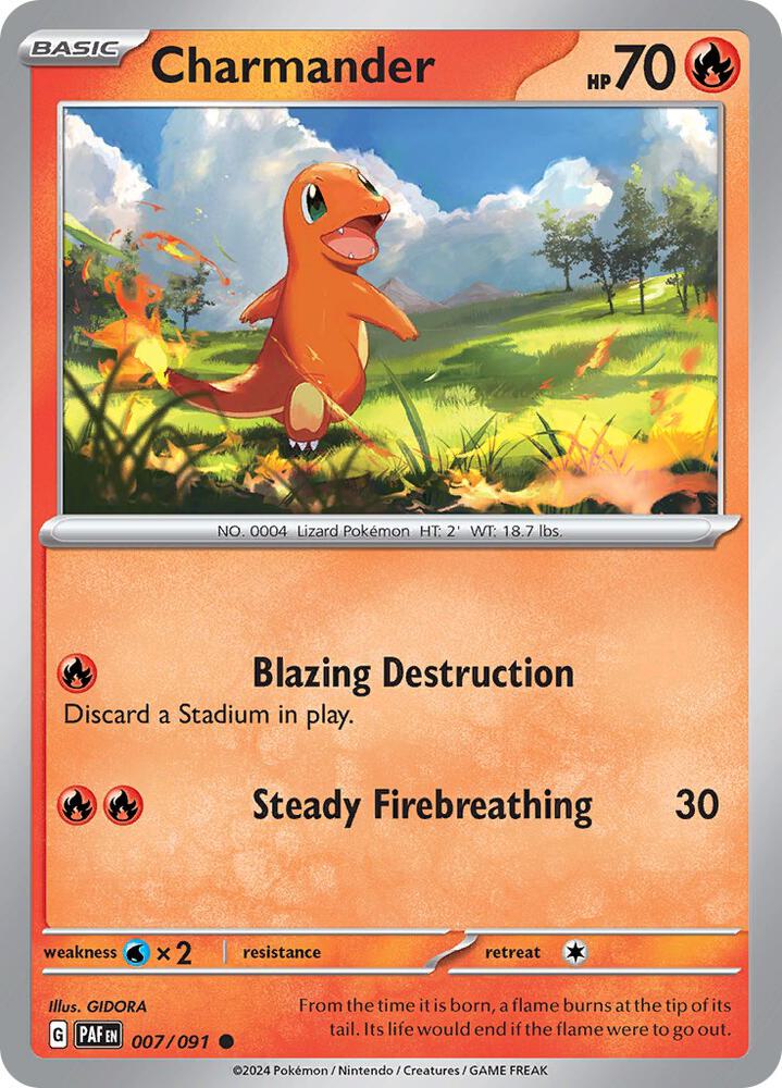 Charmander - 007/091 (007/091) (PAF)