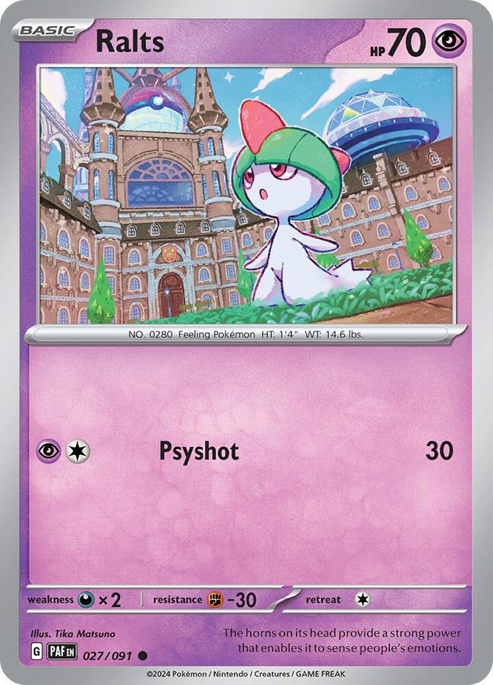 Ralts - 027/091 (027/091) (PAF)